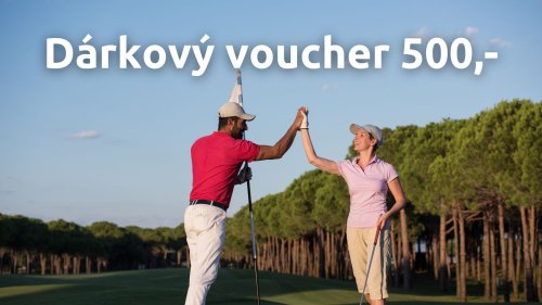 Dárkový voucher na lekci s golfovým profesionálem Martinem Boudou