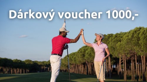 Dárkový voucher na lekci s golfovým profesionálem Martinem Boudou