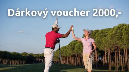 Dárkový voucher na lekci s golfovým profesionálem Martinem Boudou