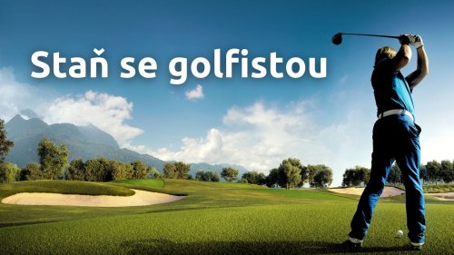 Staňte se golfistou + certifikát a HCP 54 (4 osoby)