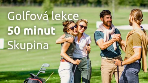 Skupinová lekce s golfovou profesionálkou Šárkou Seifertovou